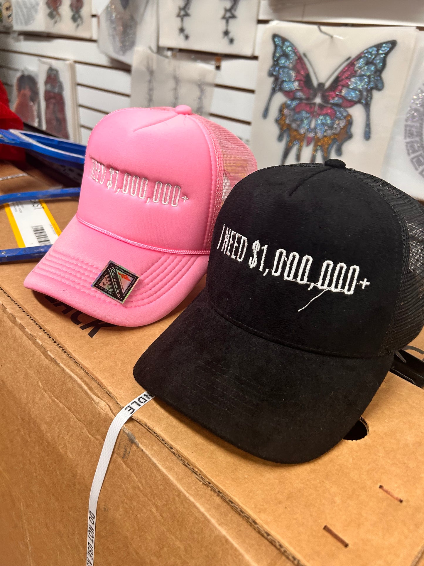 $1,000,000 TRUCKER HATS