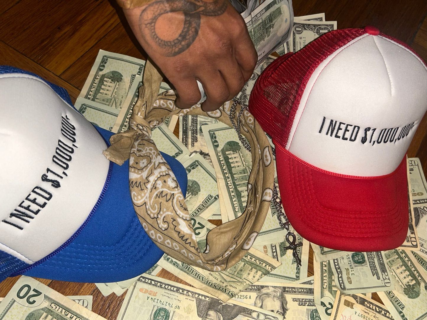 $1,000,000 TRUCKER HATS