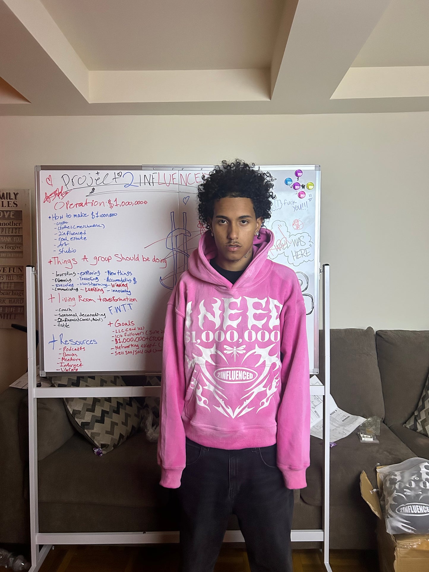 "I NEED $1,000,000+" Hoodie
